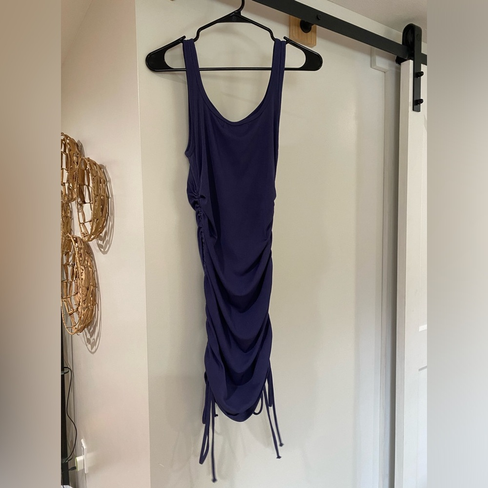 Mini Navy Blue Dress
